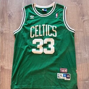 Authentic Adidas Larry Bird Boston Celtics Throwback Jersey